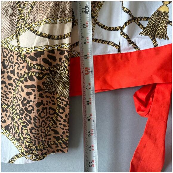 Open Back Blouse- Size Large - Picture 9 of 9